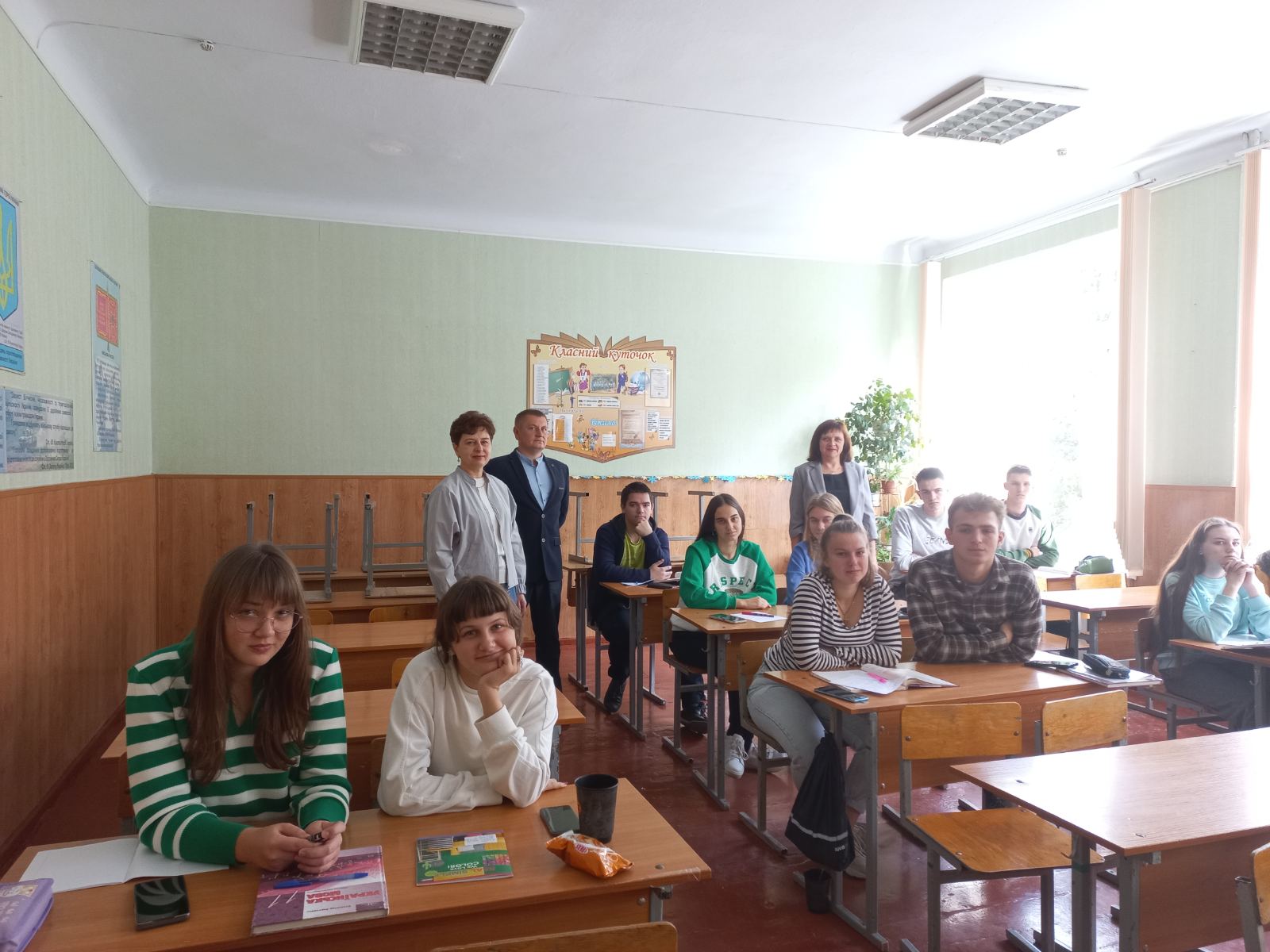 Профорієнтаційна зустріч зі старшокласниками Профорієнтаційна зустріч зі старшокласниками